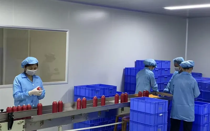 샤워 젤의 수동 재검사